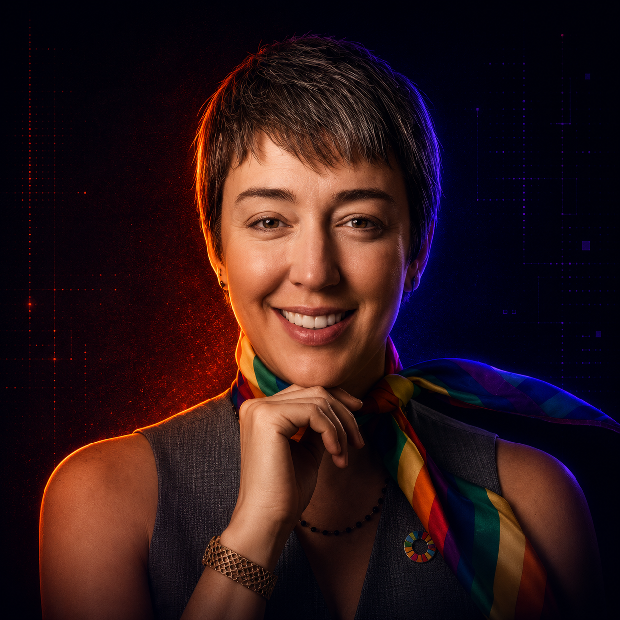 Retrato de Marina Ganzarolli, CEO Me Too Brasil